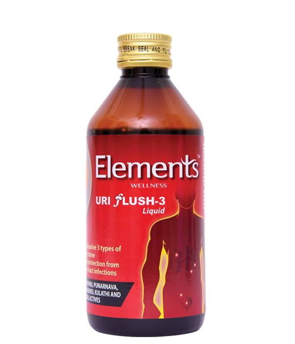 Elements Wellness Uri Flush-3 Liquid (200ml)